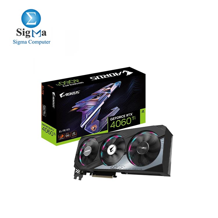 GIGABAYT AORUS GeForce RTX    4060 Ti ELITE 8G  GV-N406TAORUS E-8GD