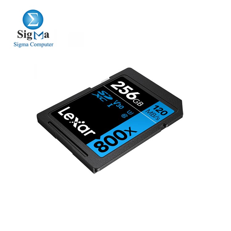 LEXAR CARD MEMORY 256G-SD800-120MB-V30
