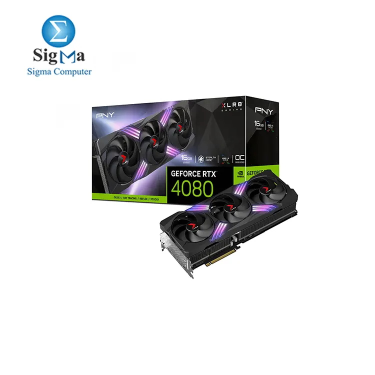 PNY GeForce RTX 4080 16GB TF VERTO Edition-PNY