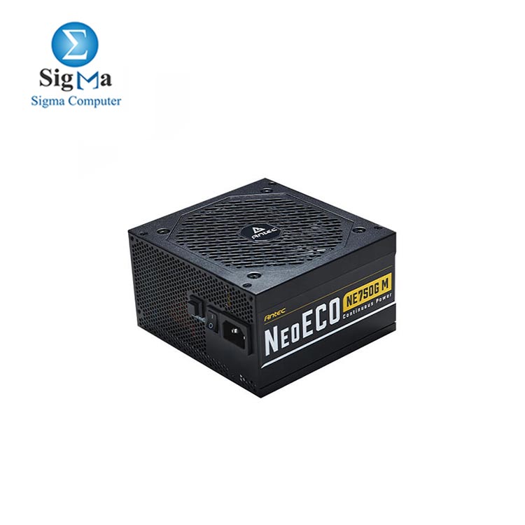 ANTEC POWER SUPPLY NEOECO-NE750G-750W-80+ GOLD  FULL MODULAR