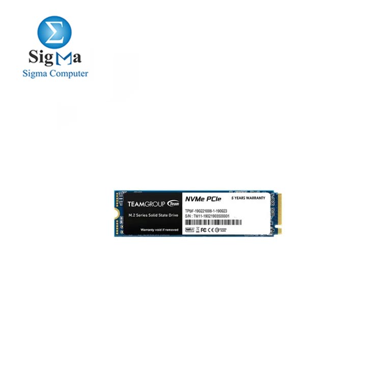 TEAMGROUP MP33 SSD NVME 512GB PCIe Gen3x4 M.2 2280.-Up to 1,600/1,000 MB/s
