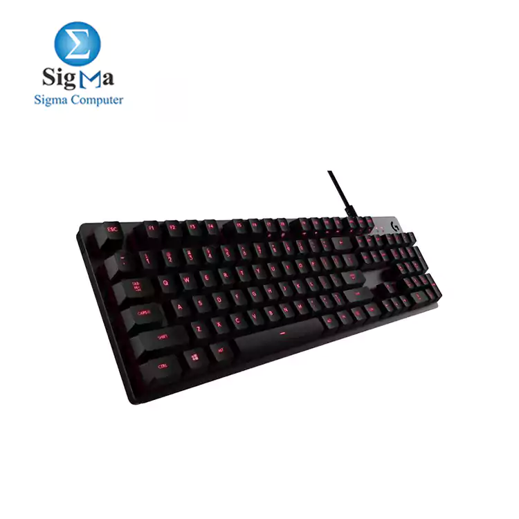 Logitech G413 Backlit Mechanical Gaming Keyboard with USB Passthrough     Carbon - Romer-G Tactile