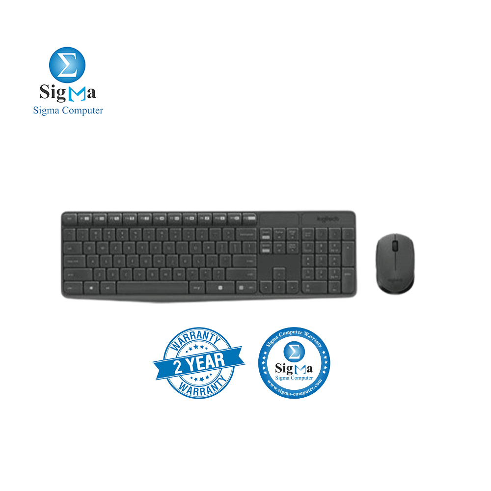 LOGITECH MK235 Wireless Keyboard And Mouse Combo - 920-007927
