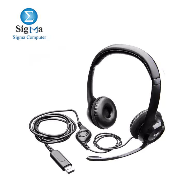 LOGITECH H390 USB COMPUTER HEADSET USB WITH NOISE CANCELLING MIC - 981-000406