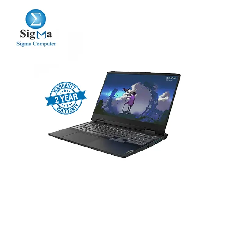 Laptop Lenovo IdeaPad Gaming 3 15IAH7 82S900ENED-Intel   Core    i5-12500H-NVIDIA   GeForce RTX    3050 4GB-8GB SO-DIMM DDR4-3200-512GB SSD M.2-15.6