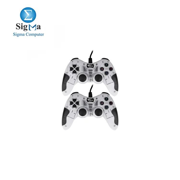 COUGAR EGY 9082 USB Wired Double Gamepad Turbo Controller with Vibration Function
