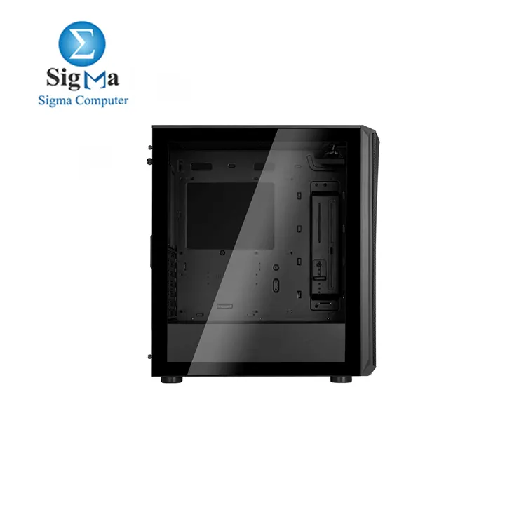 SilverStone Technology FARA 512Z High Airflow ATX Mid-Tower Chassis with Dual Radiator Support   ARGB Lighting  SST-FA512Z-BG