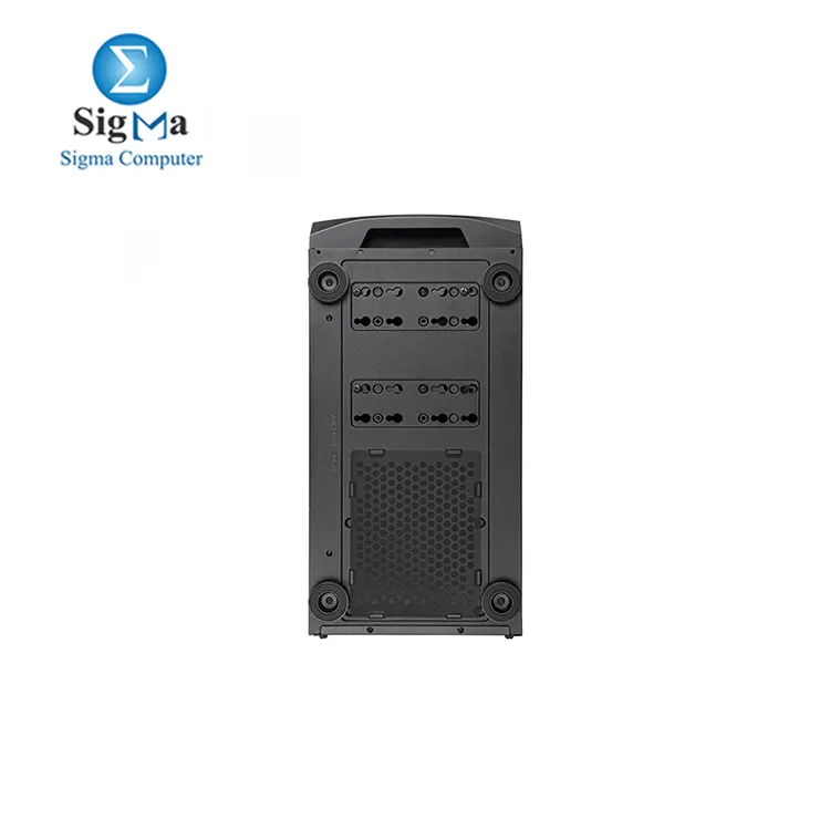 SilverStone Technology FARA 512Z High Airflow ATX Mid-Tower Chassis with Dual Radiator Support   ARGB Lighting  SST-FA512Z-BG