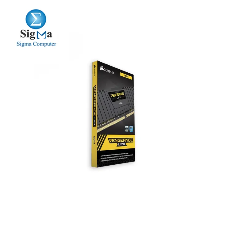 Corsair Vengeance LPX 16GB  2x8GB  DDR4 DRAM 3200MHz C16 Desktop Memory Kit - Black  CMK16GX4M2B3200C16 