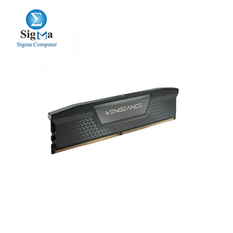 CORSAIR VENGEANCE DDR5 RAM 16GB  2x8GB  5200MHz CL40 Intel XMP iCUE Compatible Computer Memory - Black  CMK16GX5M2B5200C40 