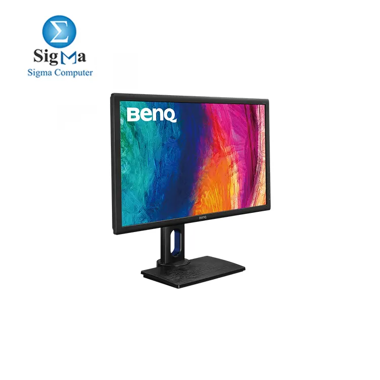 Monitor  BenQ Designer PD2700Q 27 Inch Quad HD IPS 4ms 60Hz 2K HDMI Mini-DisplayPort 100% Rec.709 100% SRGB Darkroom Mode Built-In Speakers LED Backlit 10 Bit