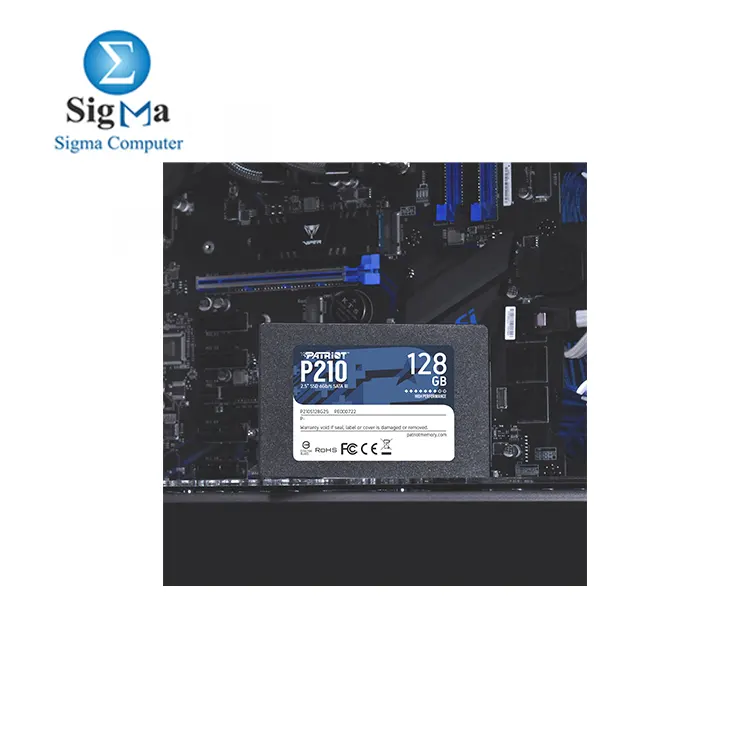 Patriot P210 SSD 128GB Up To 500/400 MB/S SATA 3 Internal Solid State Drive 2.5