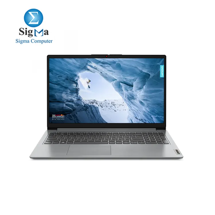 Lenovo IdeaPad 1 15IAU7 82QD00HHED - Intel Core i3-1215U - Integrated Intel® UHD Graphics - 8GB Soldered DDR4-3200 - 256GB SSD M.2 - 15.6