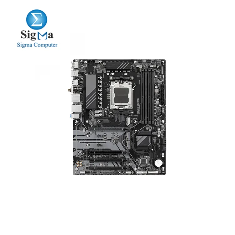 GIGABYTE B650 UD AC (rev. 1.0) AM5 LGA 1718 AMD B650 ATX Motherboard DDR5, PCIe 4.0 M.2, PCIe 4.0, USB 3.2 Gen2x2 Type-C, GbE LAN