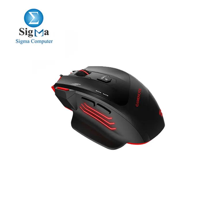 HAVIT MS1005 RGB Gaming Mouse 7 Buttons and Metal Counter Adjustable Weights - 2400 DPI