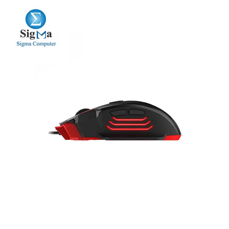 HAVIT MS1005 RGB Gaming Mouse 7 Buttons and Metal Counter Adjustable Weights - 2400 DPI