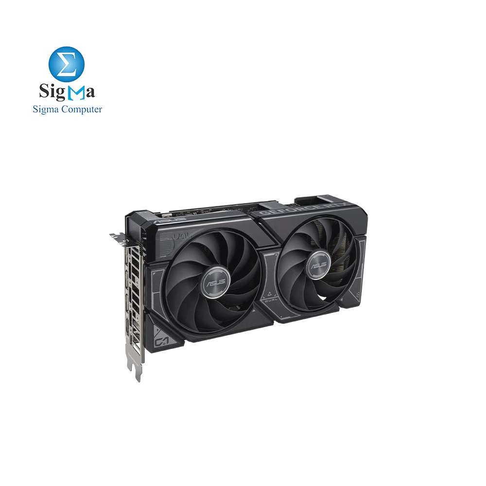 ASUS Dual GeForce RTX    4060 Ti 16GB GDDR6 with two powerful Axial-tech fans and a 2.5-slot design for broad compatibility