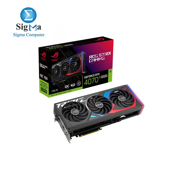 ASUS ROG Strix GeForce RTX 4070 Ti SUPER 16GB GDDR6X OC Edition