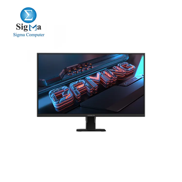 Gigabyte GS27Q EK 27  LCD Quad HD Gaming Monitor - 2560 x 1440 Quad HD   165Hz  1ms  FreeSync Premium  HDMI 2.0  DisplayPort 1.4