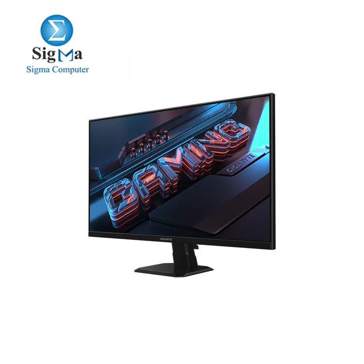 Gigabyte GS27Q EK 27  LCD Quad HD Gaming Monitor - 2560 x 1440 Quad HD   165Hz  1ms  FreeSync Premium  HDMI 2.0  DisplayPort 1.4