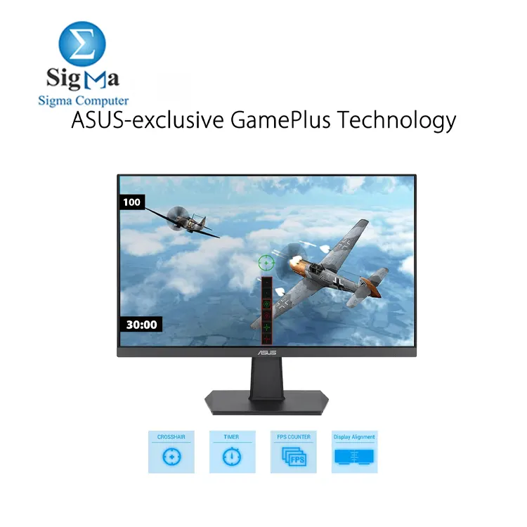 ASUS VA24EHF Eye Care Gaming Monitor     24-inch  23.8-inch viewable   IPS  Full HD  Frameless  100Hz  Adaptive-Sync  1ms MPRT  HDMI  Low Blue Light  Flicker Free  Wall Mountable