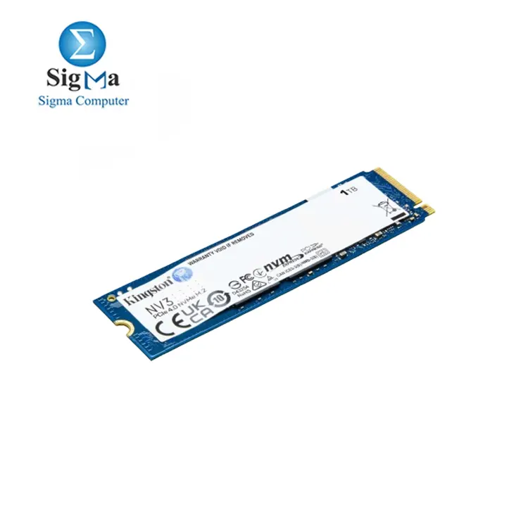 KINGSTON NV3 PCIe 4.0 NVMe SSD 1TB 6 000MB s Read 4 000MB s Write M.2 2280 3D NAND 320TB Endurance Includes Acronis Cloning Software