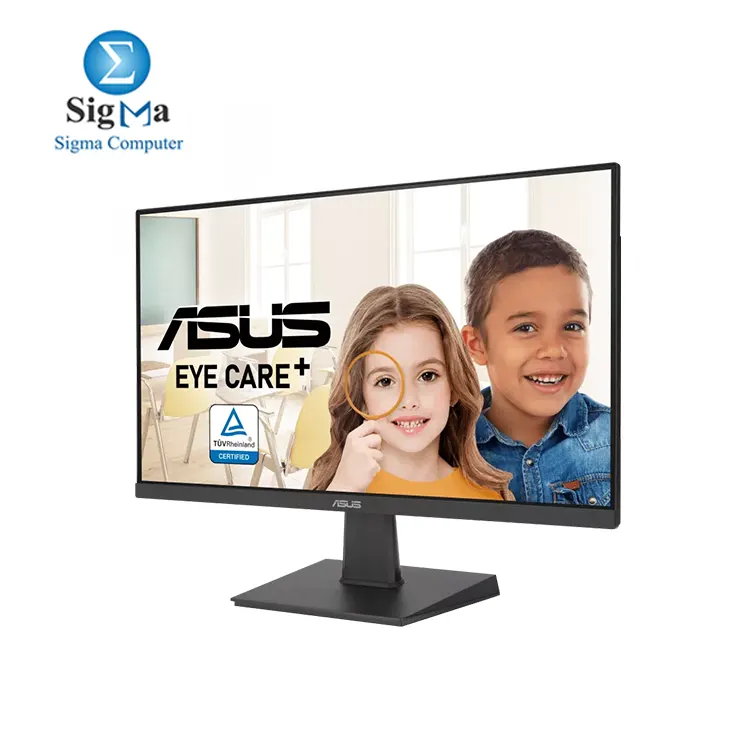 ASUS VA27EHF Eye Care Gaming Monitor – 27-inch, IPS, Full HD, Frameless, 100Hz, Adaptive-Sync, 1ms MPRT, HDMI, Low Blue Light, Flicker Free, Wall Mountable