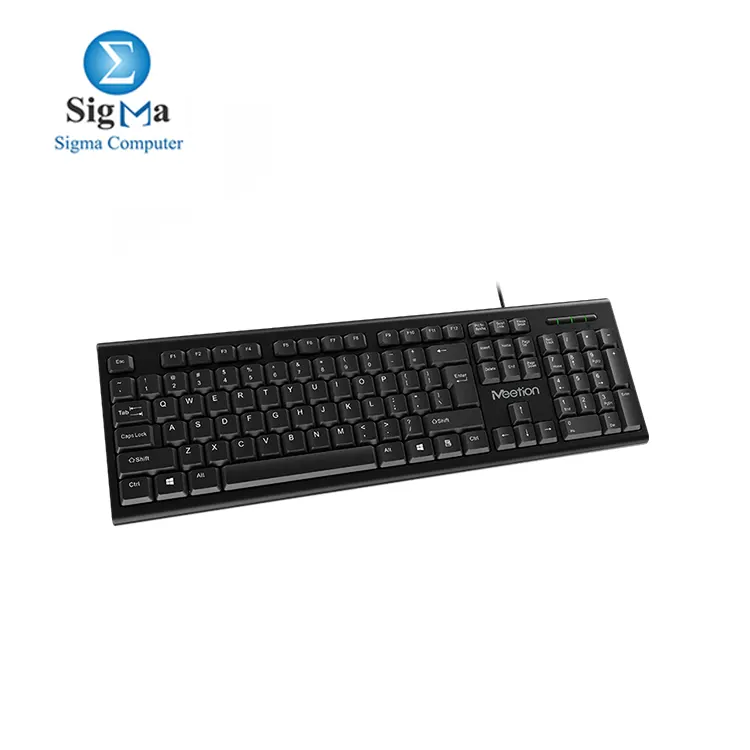 MEETION K100 USB Standard Corded Keyboard