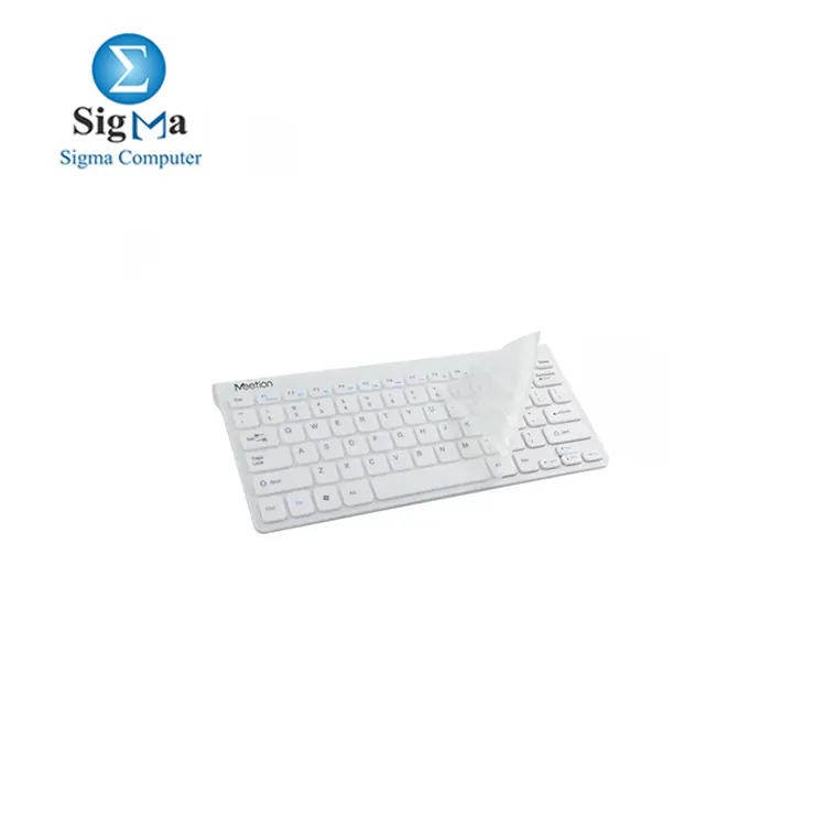 Meetion K400 Mini White Wired Keyboard