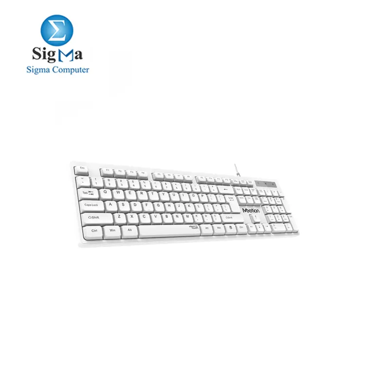 Meetion K300 Silent White Wired Keyboard