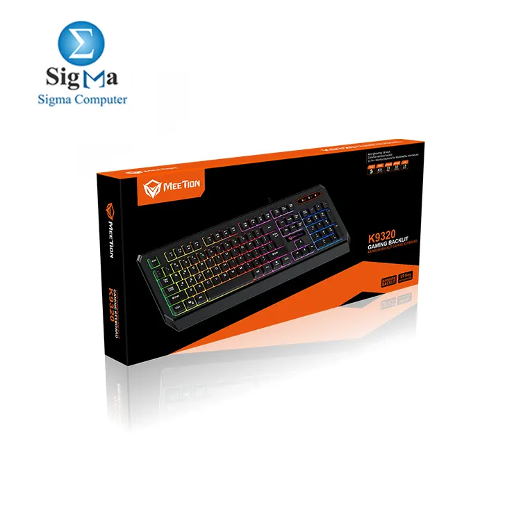 MEETION K9320 Waterproof Backlit Gaming Keyboard