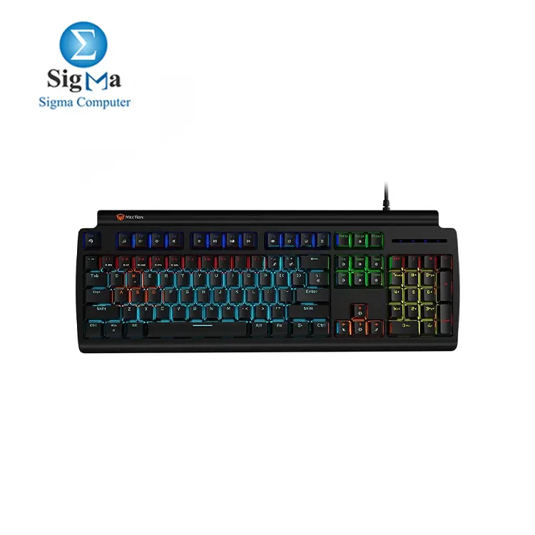 MEETION MK600MX Rainbow Backlight Mechanical Gaming Keyboard blue switch