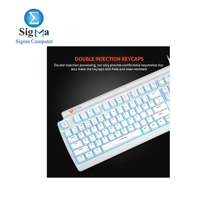 MEETION MK600MX Rainbow Backlight Mechanical Gaming Keyboard blue switch