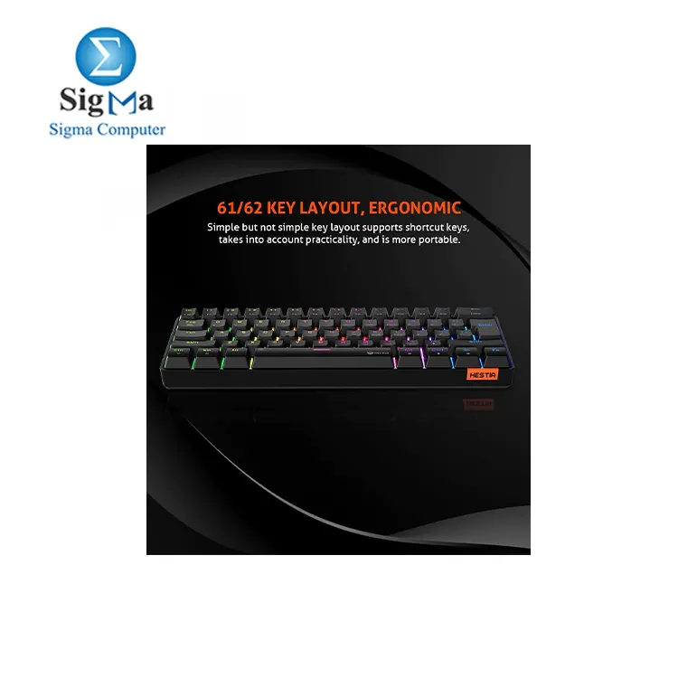 MEETION MK005 60  GAMING KEYBOARD blue switch