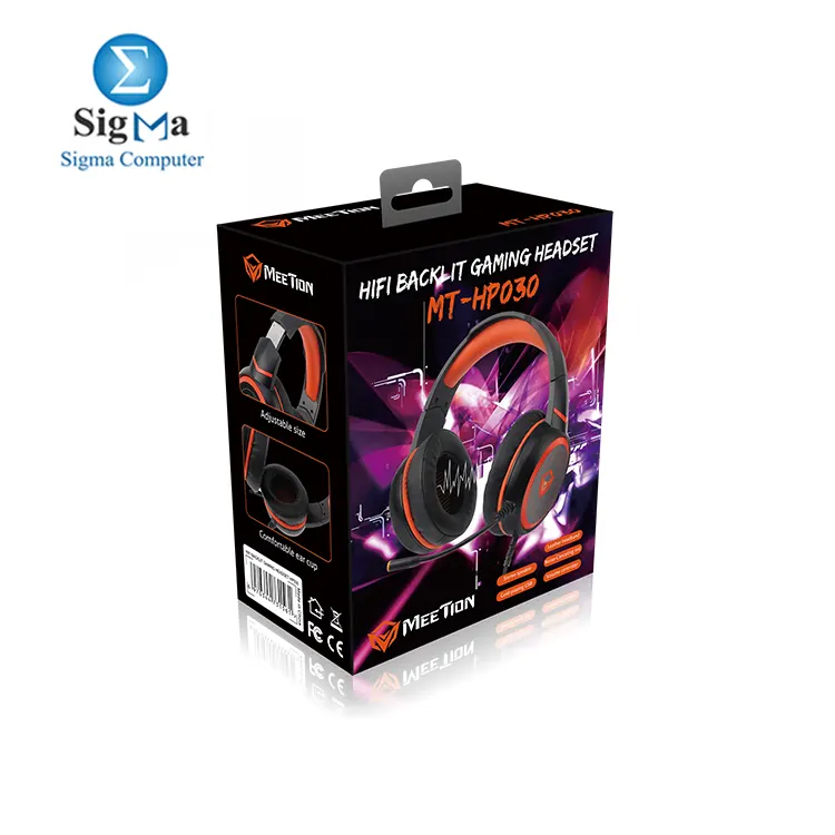 MEETION HP030 HIFI Backlit Gaming Headset