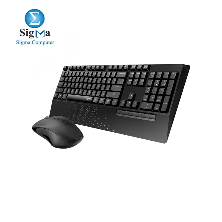 Rapoo X1960 Wireless Compo Keyboard & Mouse - Black