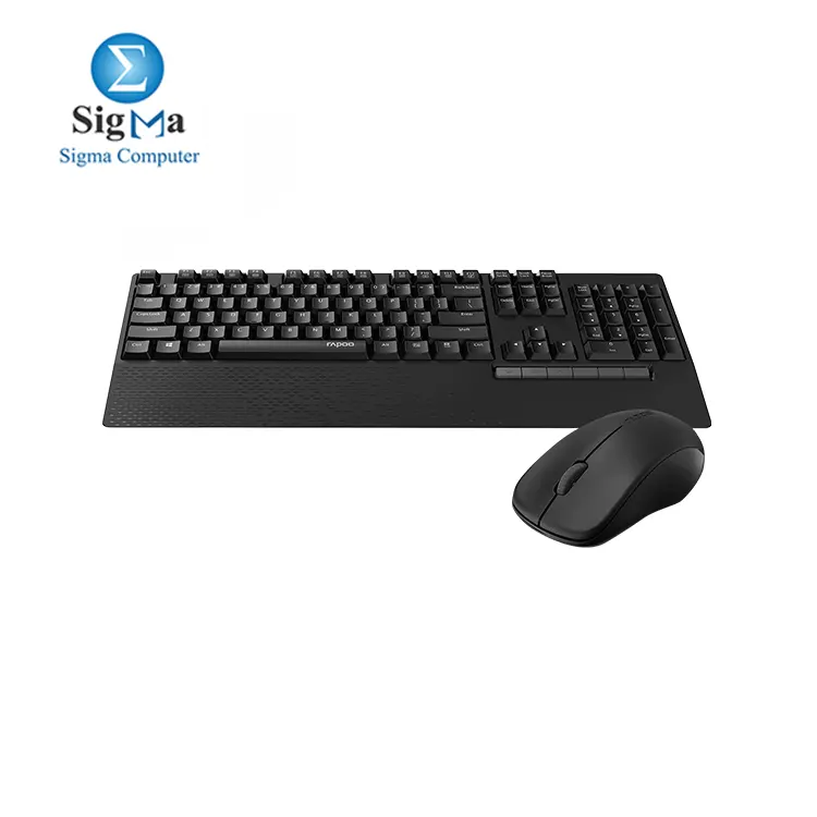 Rapoo X1960 Wireless Compo Keyboard   Mouse - Black