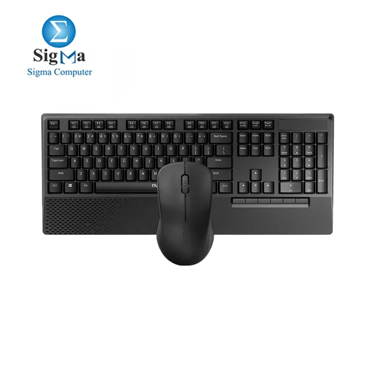 Rapoo X1960 Wireless Compo Keyboard   Mouse - Black