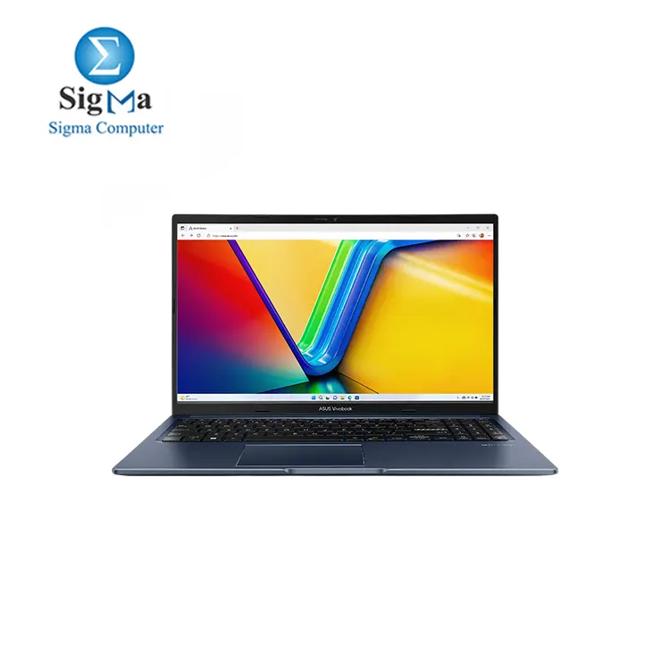 Asus Vivobook 15 X1502ZA-BQ007W - Core i7-12700H - 512GB SSD - 8GB RAM DDR4 - 15.6 FHD - Intel UHD Graphics - Windows 11 - Quiet Blue   90NB0VX1-M036B0  