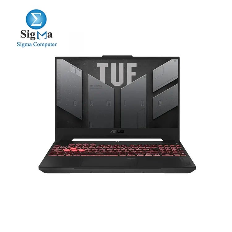 ASUS TUF A15 FA507NVR-LP007W Gaming Laptop AMD Ryzen 7 7435HS 512GB 16GB RAM 15.6 FHD sRGB 100  144Hz  NVIDIA GeForce RTX 4060 8GB GDDR6  Windows 11 - Jaeger Gray