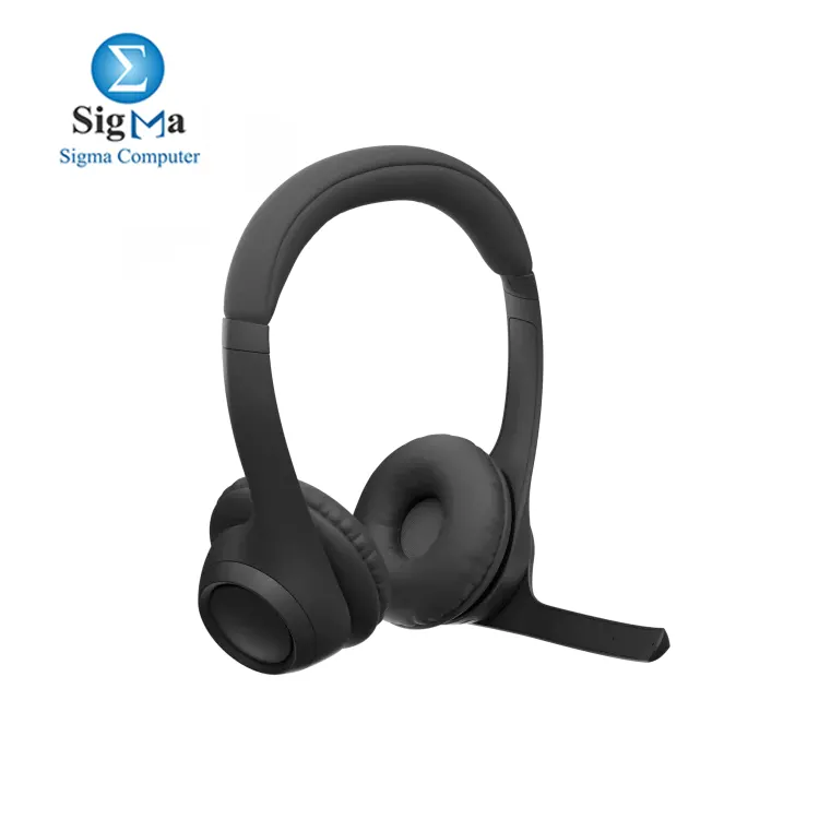 Logitech Zone 300 Wireless Bluetooth Headset With Noise-Cancelling Microphone, Compatible with Windows, Mac, Chrome, Linux, iOS, iPadOS, Android – Black