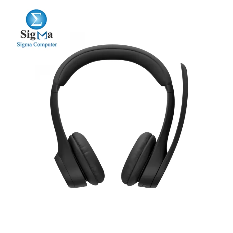 Logitech Zone 300 Wireless Bluetooth Headset With Noise-Cancelling Microphone  Compatible with Windows  Mac  Chrome  Linux  iOS  iPadOS  Android     Black