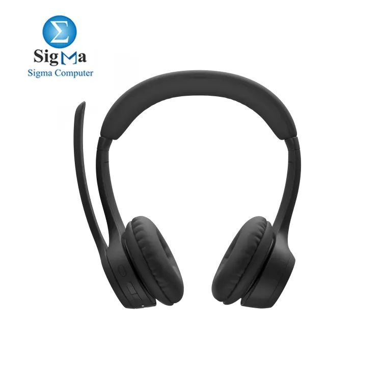 Logitech Zone 300 Wireless Bluetooth Headset With Noise-Cancelling Microphone  Compatible with Windows  Mac  Chrome  Linux  iOS  iPadOS  Android     Black