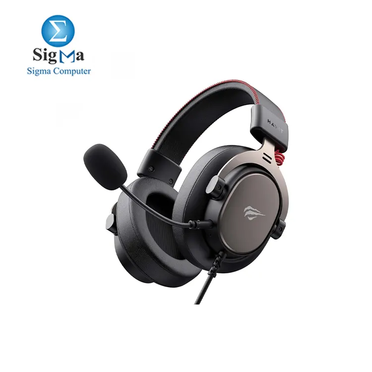 Havit Gaming Headphones H2015E with Microphone  53mm Speaker  3.5mm  Black  