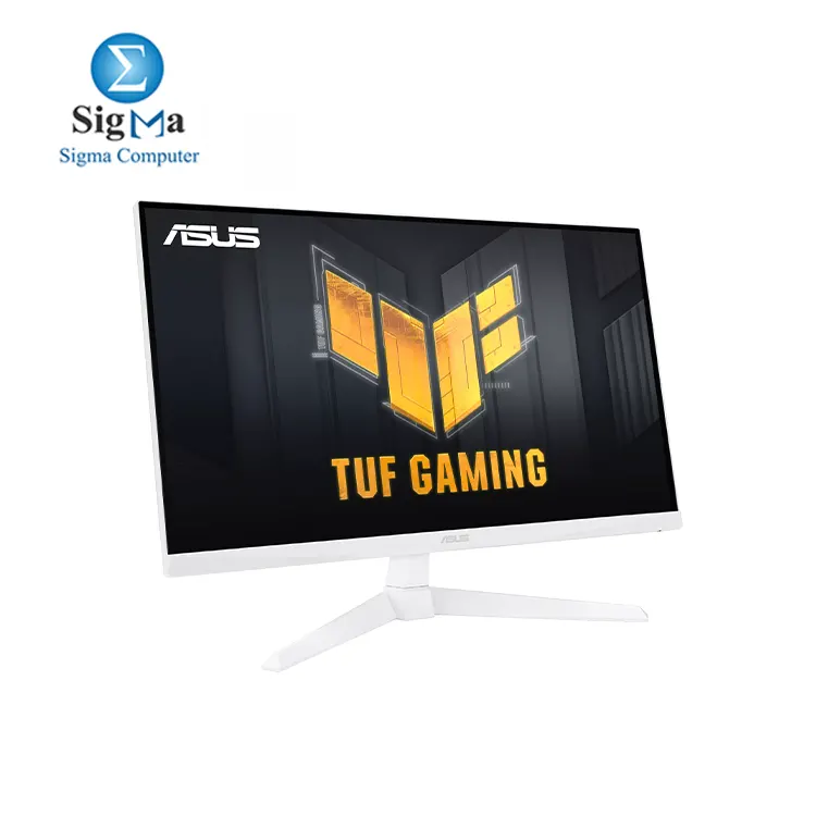 ASUS TUF Gaming 24” (23.8 inch viewable) 1080P Monitor (VG249Q3A-W) - Full HD, 180Hz, 1ms, Fast IPS, Extreme Low Motion Blur, FreeSync Premium, Speakers, DisplayPort, HDMI, Variable Overdrive, 99% sRGB