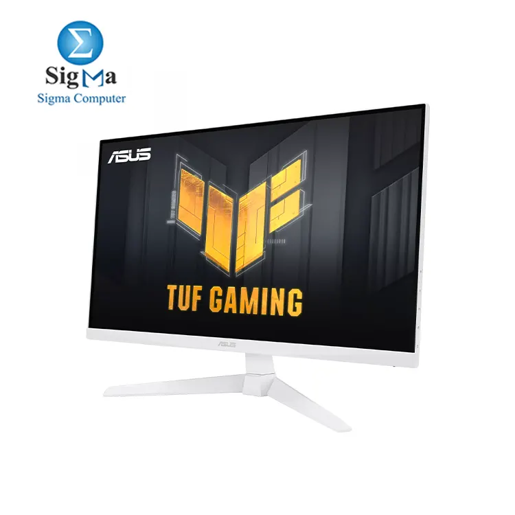 ASUS TUF Gaming 24     23.8 inch viewable  1080P Monitor  VG249Q3A-W  - Full HD  180Hz  1ms  Fast IPS  Extreme Low Motion Blur  FreeSync Premium  Speakers  DisplayPort  HDMI  Variable Overdrive  99  sRGB