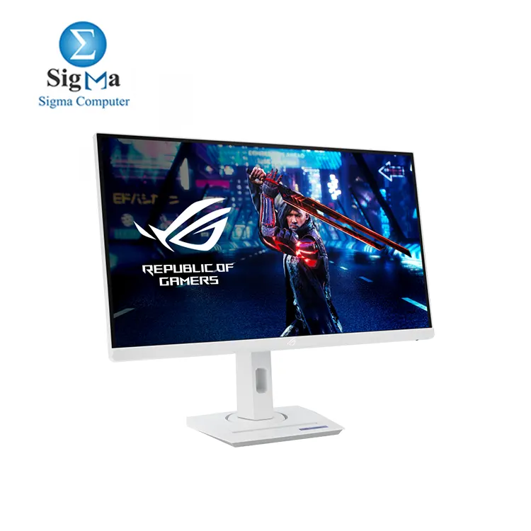 ASUS ROG Strix XG27ACS-W USB Type-C Gaming Monitor – 27-inch 2560x1440, 180Hz (Above 144Hz), 1ms (GTG), Fast IPS, Extreme Low Motion Blur Sync, USB Type-C, G-Sync compatible, DisplayWidget Center, tripod socket, HDR