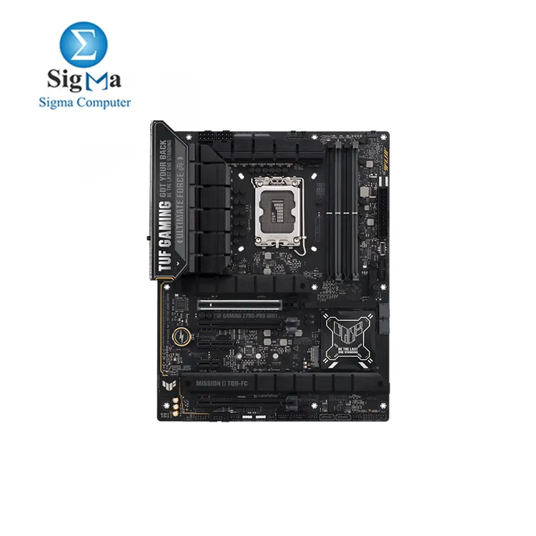 ASUS TUF Gaming Z790-PRO WiFi 6E LGA 1700(Intel 14th &13th&12th Gen) ATX Gaming Motherboard DDR5,PCIe 5.0X 16,Front Panel USB 20Gbps Type-C,Thunderbolt 4, Q-Antenna, 2.5Gb LAN,AI OVERCLOCKING