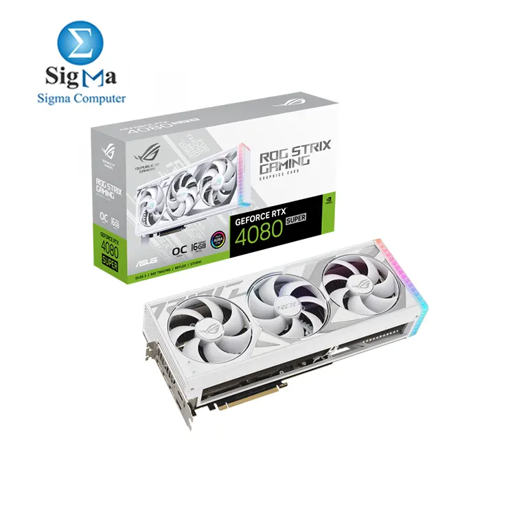 ASUS ROG Strix GeForce RTX 4080 SUPER 16GB GDDR6X White OC Edition