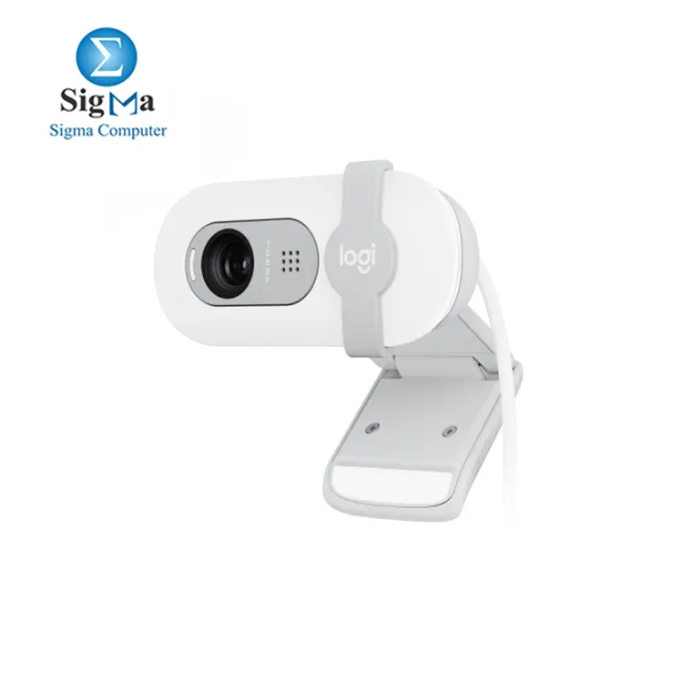 Logitech Brio 100 Full HD 1080p Webcam - Off White